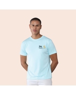 Greys&Blues Pima Round neck T-Shirt-Ice Blue